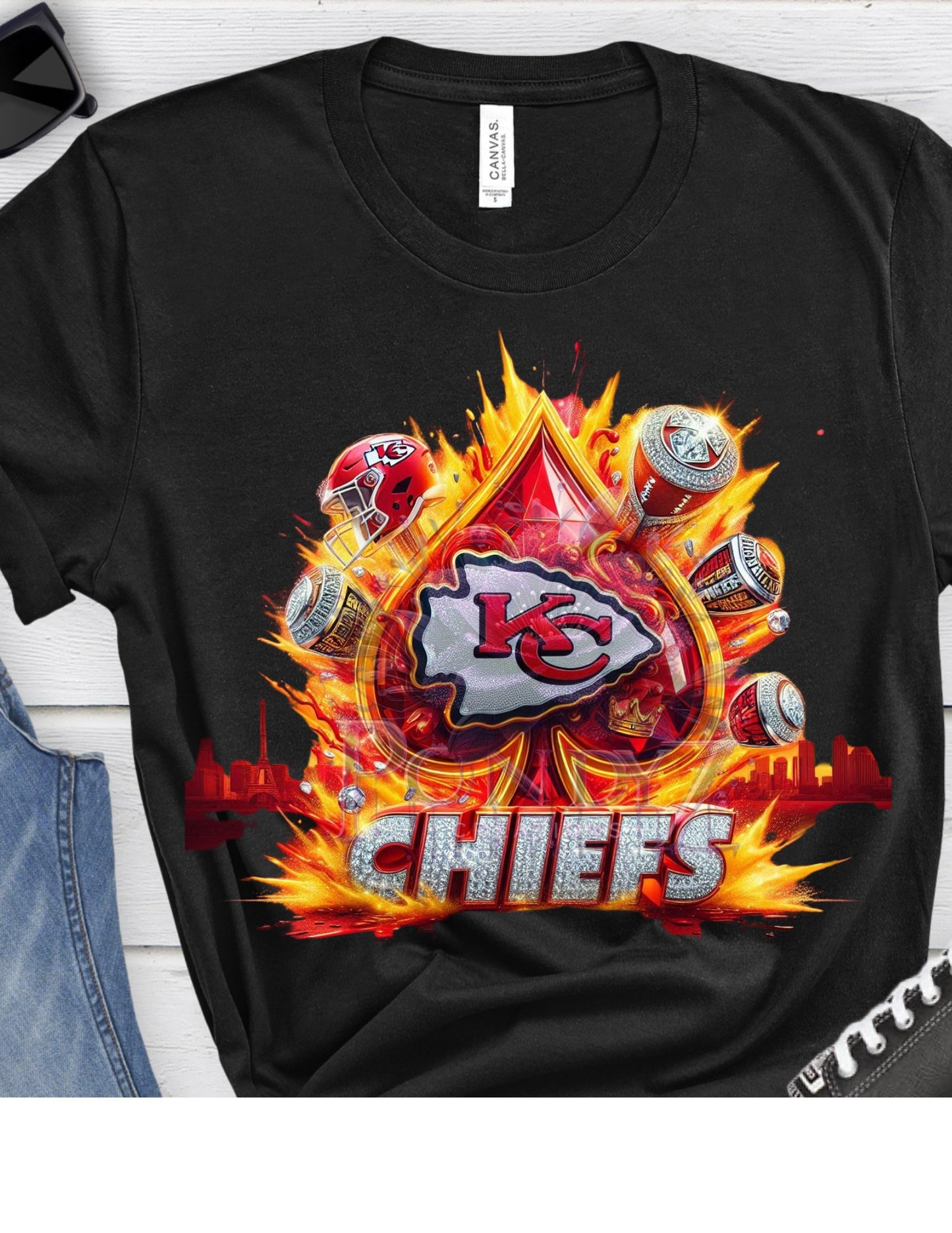 CHIEFS SPADE TSHIRT OR HOODIE