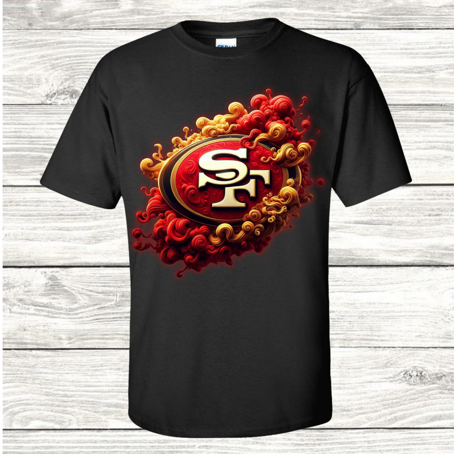 SMOKING NFL LOGO (ALL TEAM AVAILABLE) TSHIRT OR HOODIE