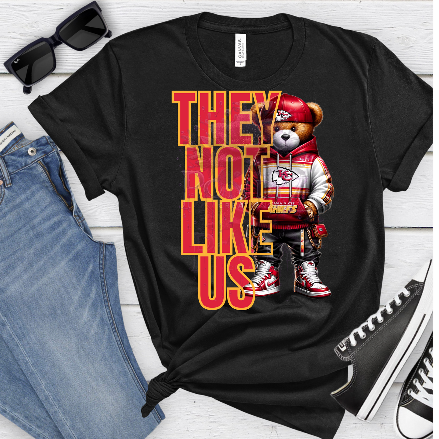 THEY NOT LIKE US TSHIRT OR HOODIE