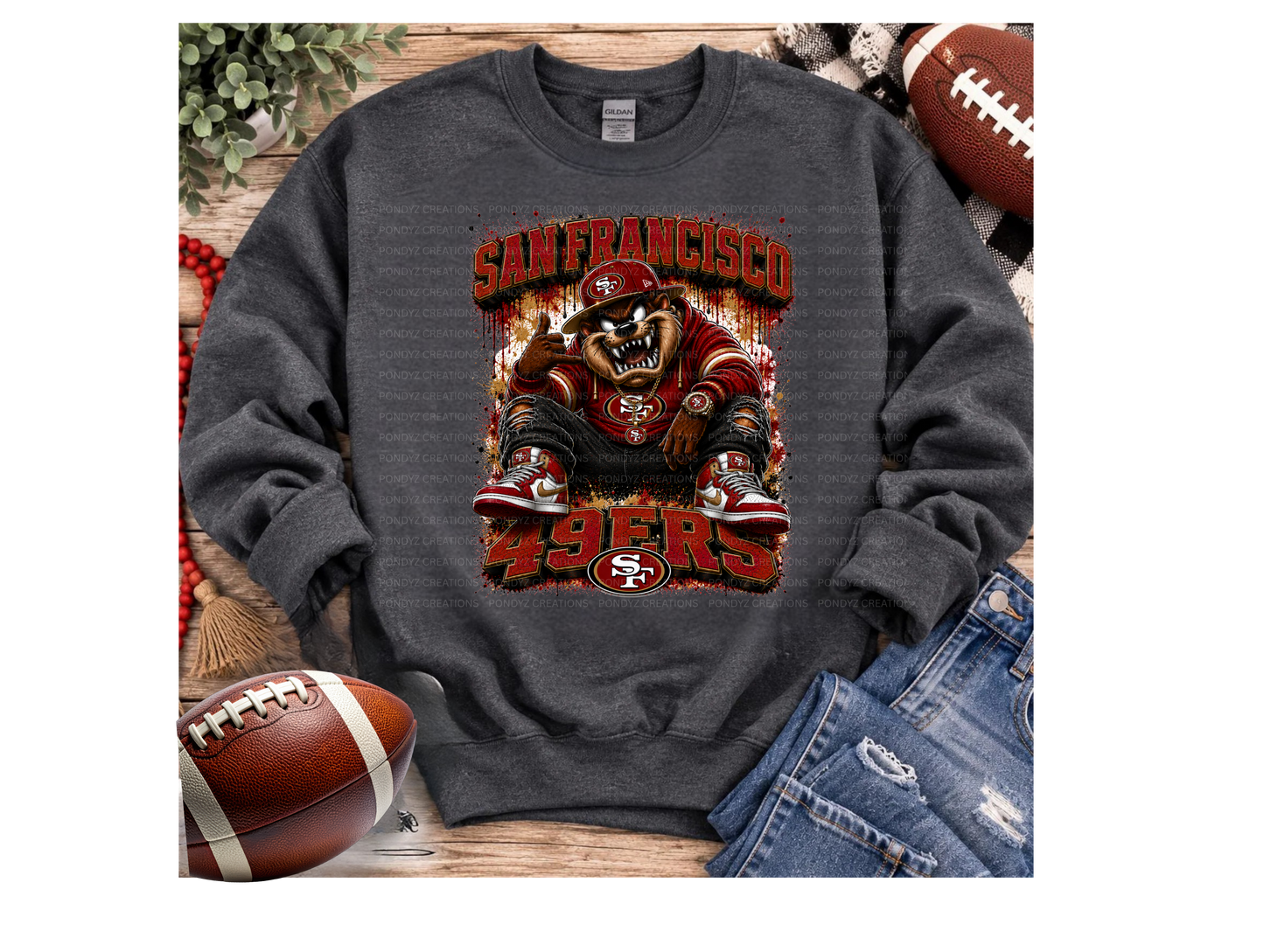 REP YOUR TEAM WITH TAZ