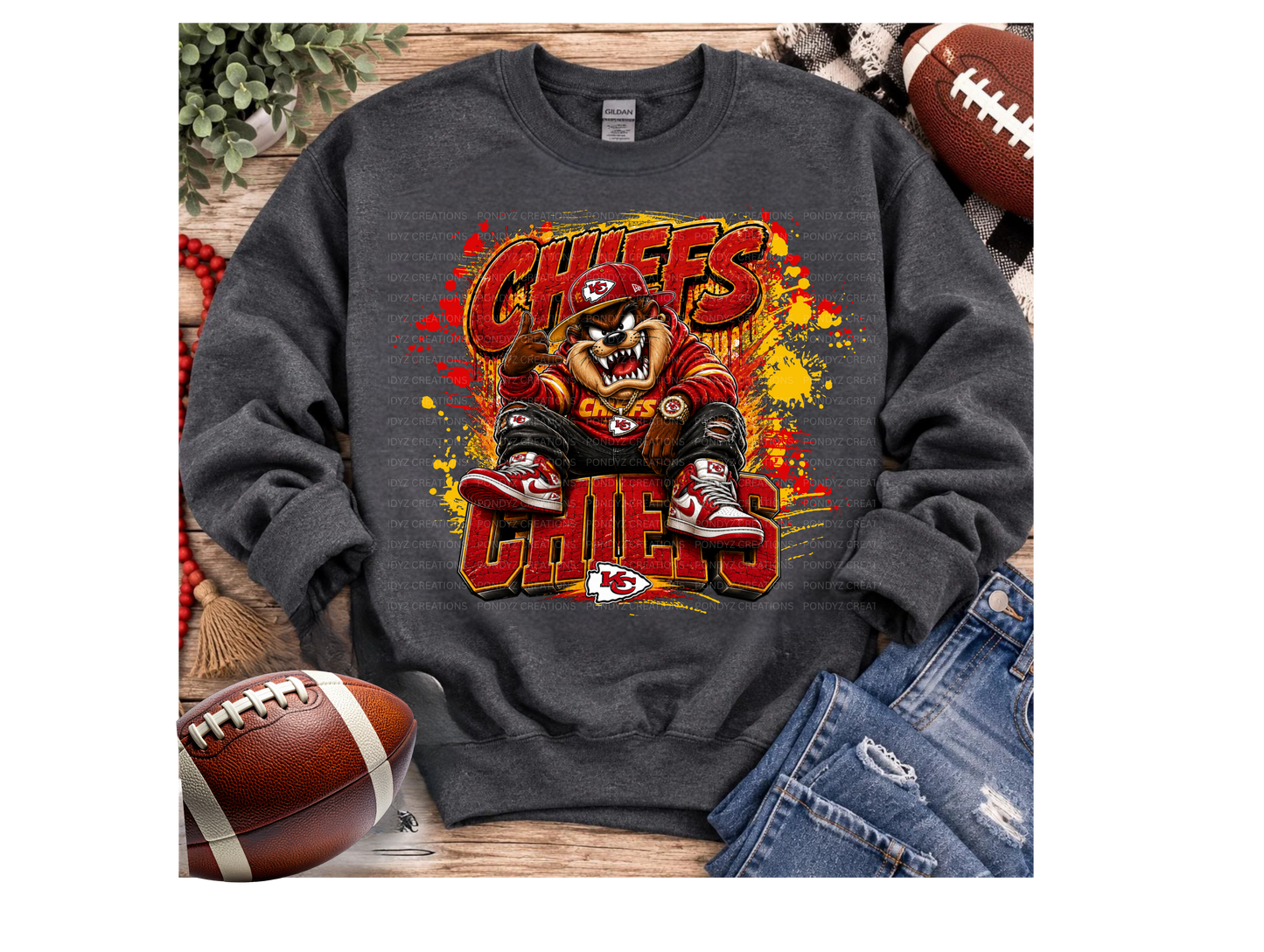 REP YOUR TEAM WITH TAZ