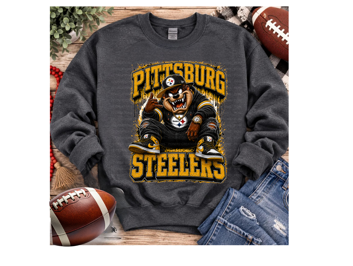 REP YOUR TEAM WITH TAZ